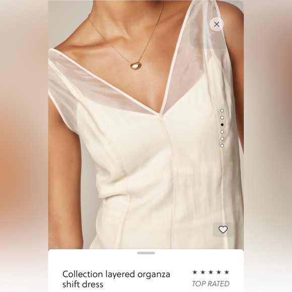 J. Crew Cream Midi Dress Size 12 - Picture 3 of 12